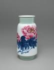 Elegant Peony Vase by 
																	 Wang Shuning